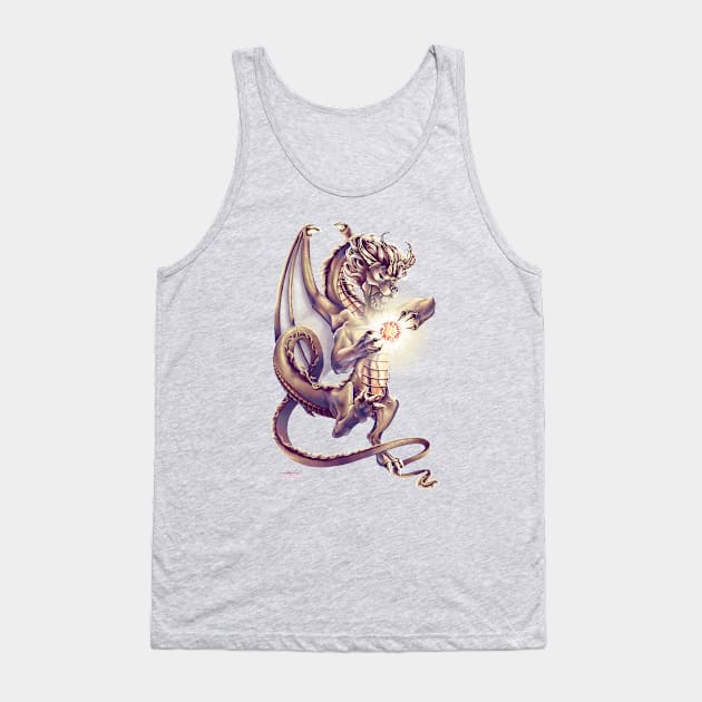 Spell - Manticore Dragon Tank Top by Indi Martin